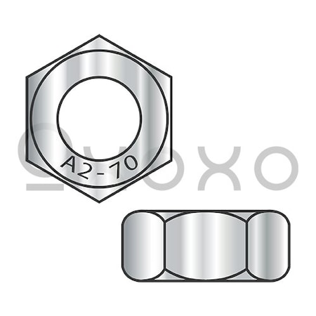 Oxoxo M6-1.0 Metric ISO 4032 Hex Nut A2-70 Stainless Steel, 4000PK 594056