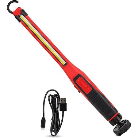 Neiko Swivel Work Light, 7W COB LED & UV Blacklight, 360 Degree Magnetic Flashlight, 150-650 Lumens 40344A