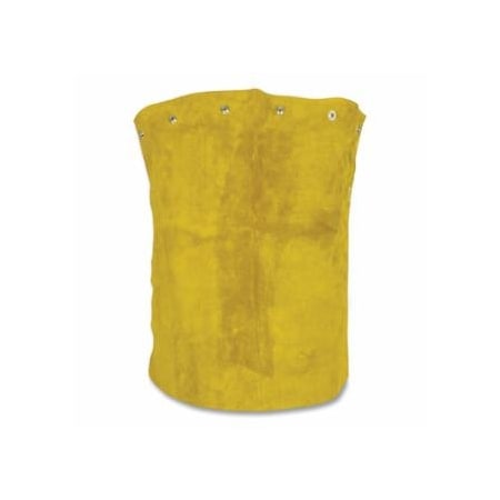 Tillman Cowhide Bib, Cotton Strap, Side Release Buckle, 20 in L, 3X-Large, Brown 724-31243X