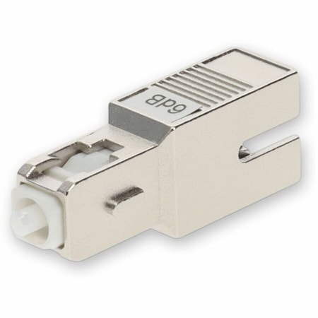 Add-On 2PK 6DB FIXED SC MALE TO SC FEMALE OS1 SMF SIMPLEX FIBER ATTENUATOR, 2PK ADD-ATTN-SCPC-6DB