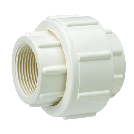 Homewerks Schedule 40 3/4 in. FPT X 3/4 in. D FPT PVC 2-1/2 in. Union 511-44-34-34