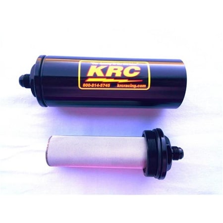 Kluhsman Racing Products No.6AN Stainless Fuel Filter KLU4706BK