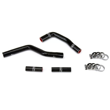 Hps Performance High Temp Reinforced Silicone Radiator Coolant Hose Kit, Black,  57-1350-BLK
