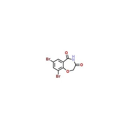 Ak Scientific 7, 9-Dibromo-benzo[f][1, 4]oxazepine-3, 5-dione (1g), CAS 1820704-21-9 C043-1g