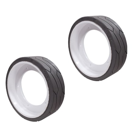 Mytee Products JLG 2915012 Non-Marking Rubber Scissor Lift Tire & Bolt Holes, Fits 1930ES, 1230ES, 2PK SL-JLG-323-100x2
