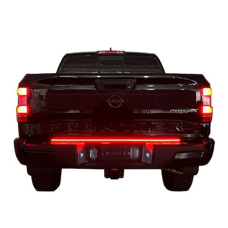 Putco Light Bar, 48 Inch Light Bar; Clear; Red Brake/ Amber Turn Signals And White Reverse; LED; Tinted 9201948-24