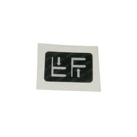 Nissan REPLACEMENT DECAL, OPERATION SIDE SHIFT 99382-60K00