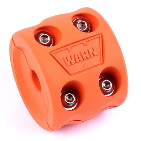 Warn Up To 1/2 Inch Cable Diameter, Split Design, Orange, Rubber 108790