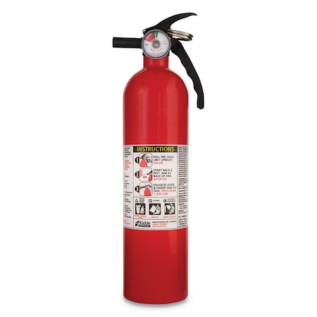 Kidde Full Home Fire Extinguisher, 2.5lb, 1-A, 10-B:C 408-466142