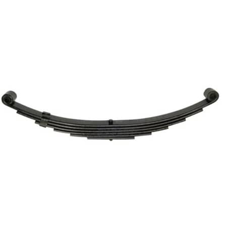 Lippert 24.87-26 in. & 1.75 in. 3500 lbs 6 Leaf Double Eye Spring LIP679372