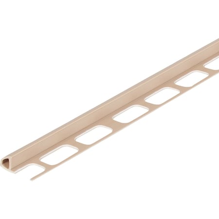 M-D Building Products Building Products 3/8'' x 96'' Beige PVC Bullnose 73820