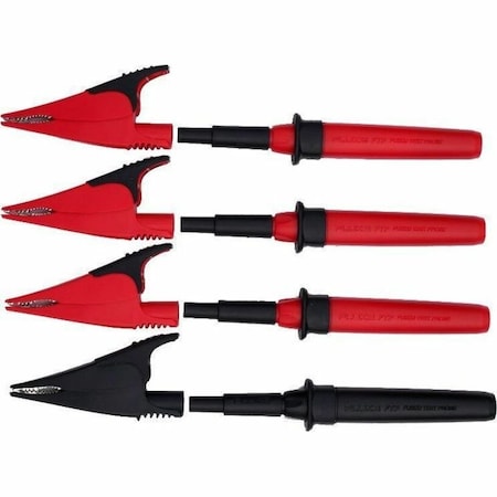 Fluke Fused Test Probes Set, 3PH PQ, AC285, R/B FTP17XXPQ