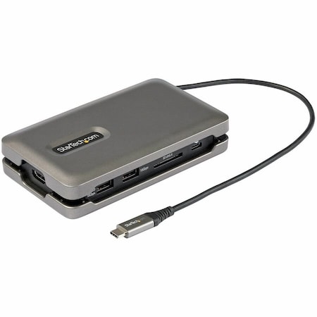 Startech.Com USB C Multiport Adapter w/ Hub, HDMI, PD DKT31CSDHPD3