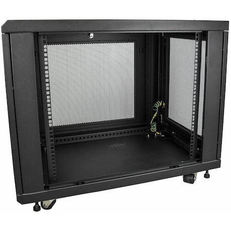 Startech.Com 12U Server Rack Cabinet 2-30in w/Casters RK1233BKM