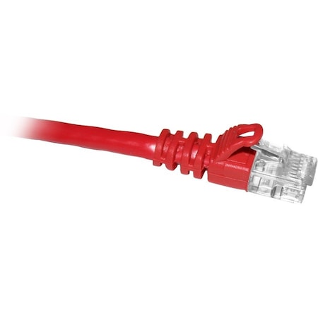 Enet Cat6 Red 6 Foot Patch Cable w/ Snagless Molded Boot (Utp) C6-RD-6-ENC