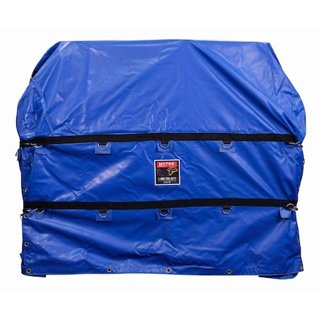 Mytee Products Coil Tarps 6ft x 6ft x 6ft - BLUE CT6-6-BLUE