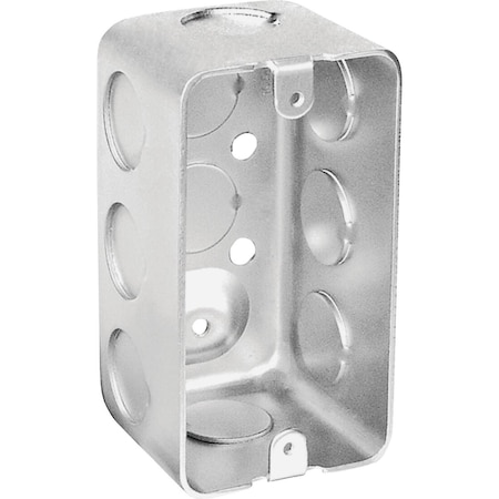 Southwire 2-1/8'' x 4'' x 2-1/8'' 10-Knockout Handy Box G19282-UPC