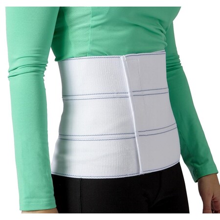 Medline Tri-Panel Abdominal Binder, Size S and M, 9in ORT21100SM