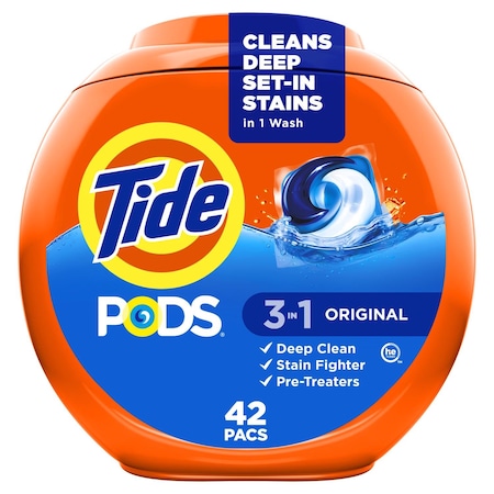 Tide Original Scent Laundry Detergent Pod 42 pk 80760766