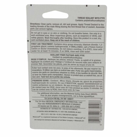 Motorcraft Thread Sealant,  TA24B