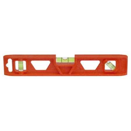 Eat-In 1402-0900 9 in. Structo Cast High Visibility Color Torpedo Level EA565588