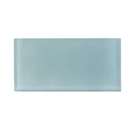 Apollo Tile Stone Blue 3 in x 6 in Glass Matte Wall Subway 5 sqft/case, 40PK APLA88095M 3X6A