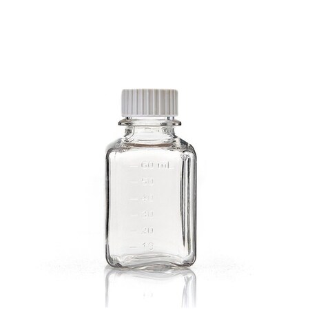 Foxx Life Sciences Round EZLabpure PP Vacuum Bottle, 1 L, VersaCap 53B closed 165-1111-FLS