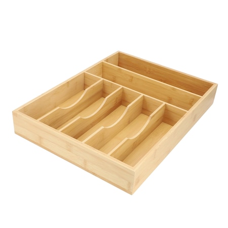 Megachef Bamboo 7 Section Drawer Organizer 750122166M