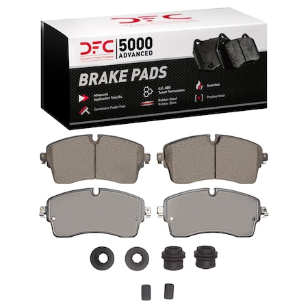 Dynamic Friction Co DFC 5000 Brake Pad 1551-2133-01