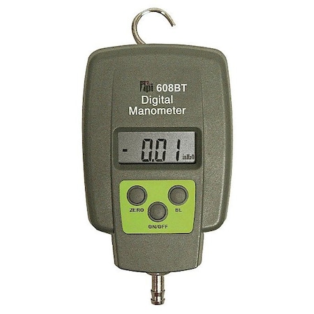 Test Products International Digital Vacuum Gauge with Bluetooth 608BT