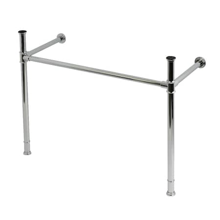 Kingston Brass Stainless Steel Console Sink Legs, Polished Chrome VPB34411