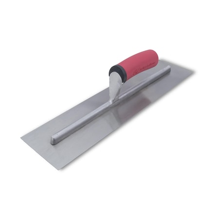 Marshalltown Concrete Finishing Trowel, Stainless Steel, 16 x 4 inch Trowel FT164