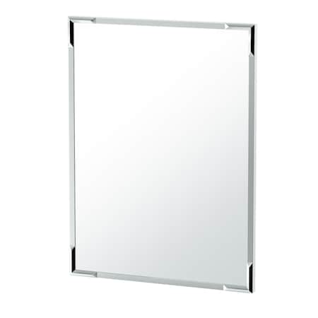 Gatco Faceted Flush Mount 32.5" Rectangle Mirror 1528