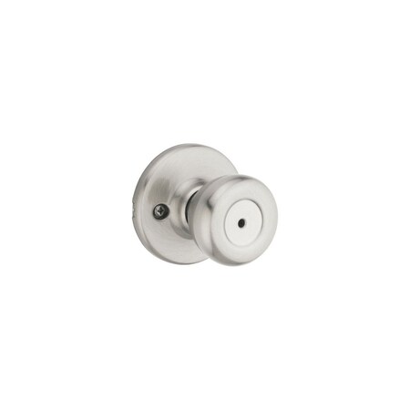 Kwikset Tylo Satin Nickel Bed/Bath Featuring Microban Antimicrobial Technology Door Knob 300T 15 6AL RCS V1