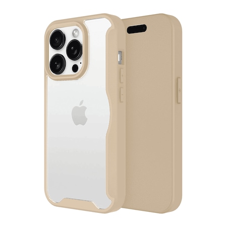 Ampd TPU/ACRYLIC CASES AA-IPH16PRO-FLIPWALLET-TAN
