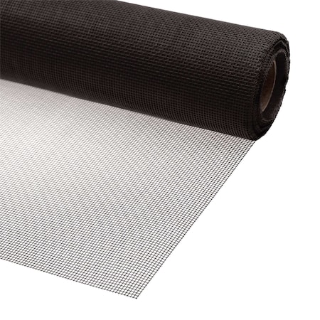 Prime-Line Screen Mesh Roll Standard Duty 72 in. x 25 ft., Charcoal (1 Roll) P 88275