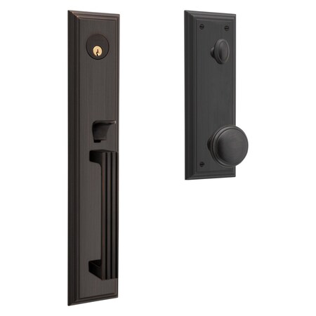 Baldwin Tremont Full Escutcheon Emergency Egress Single Cylinder Tubular Handleset with 5069 85342112ENTR