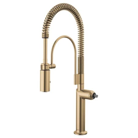 Brizo Odin: Semi-Professional Kitchen Faucet - Less Handle 63375LF-GLLHP