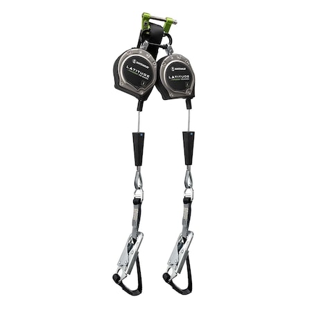 Safewaze Latitude Edge Tie-Back 7 ft Dual Cable SRL 20" Tie-Back 023-5361