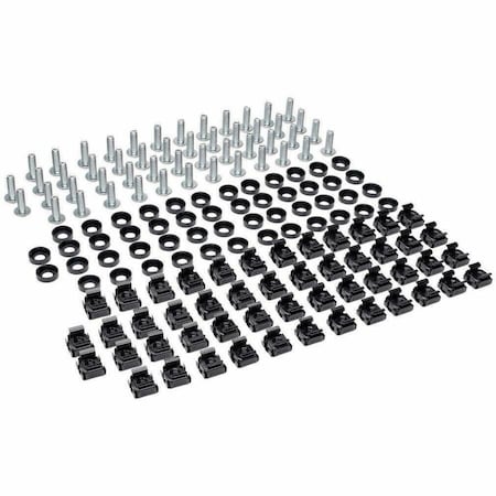 Tripp Lite Eaton Tripp Lite Series SmartRack Square Hole Hardware Kit with 50 pcs 12-24 screws and washers SRCAGENUTS1224