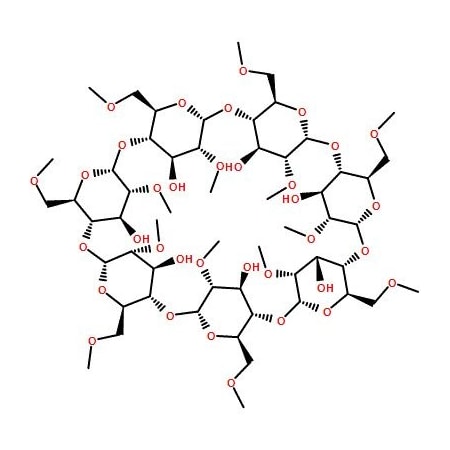 Ak Scientific Heptakis(2, 6-Di-O-methyl)-beta-cyclodextrin; contains Trimethyl-beta-cyclodextrin (5g), CAS 51166-7 8687AJ-5g