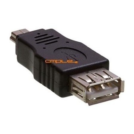 Cmple USB 2.0 A Female to Mini B 5-Pin Male Adapter 1210-N