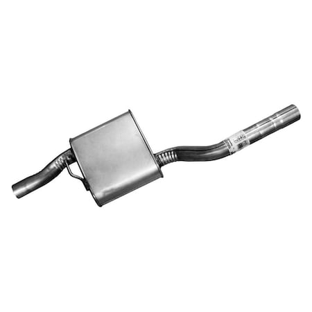 Walker 18940 SoundFX Aluminized Steel Oval Direct-Fit Exhaust Muffler for 2000-2004 Ford Focus W22-18940