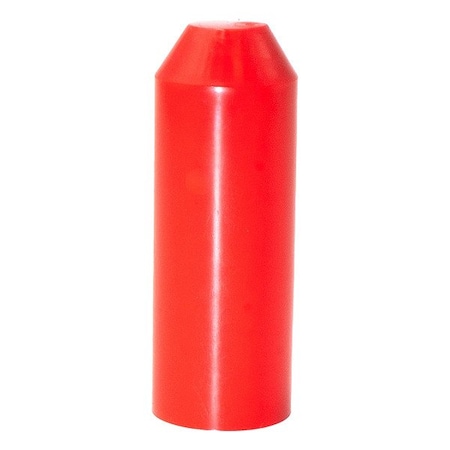 Electriduct Heat Shrink End Caps, 3:1 I.D. Shrink Ratio, 1 in I.D. Before Shrinking, Red, 2.76 in HSEC-100-UV-RD-25PK
