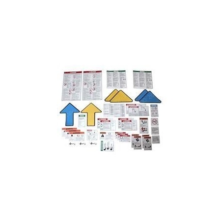 Genie REPLACEMENT DECAL KIT, WORDS S60/65 82408