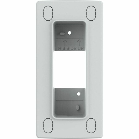 Axis TI8204 Mounting Box for Video Door Phone - White - Aluminum 02561-001