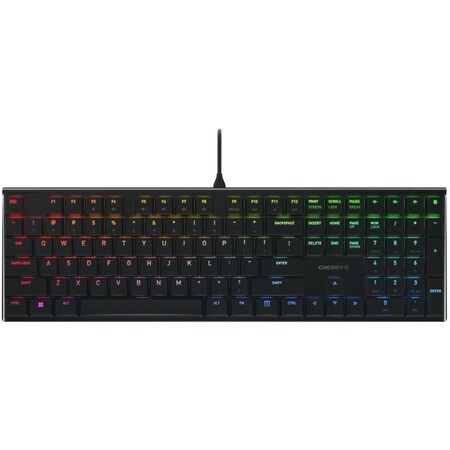 Cherry Americas MX LOW PROFILE SPEED SWITCHES, RGB, 104+4 KEY US ENGLISH LAYOUT, LASERED KEYCAPS G8A-25010LVBUS-2