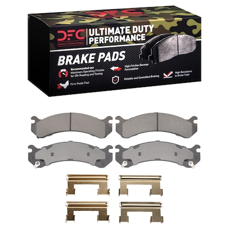 Dfc Ultimate Duty Disc Brake Pad Set, 1400-0784-01