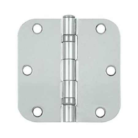Patioplus 3.5 x 3.5 x 0.62 in. Radius Hinge Ball Bearing Steel-US26 PA843338