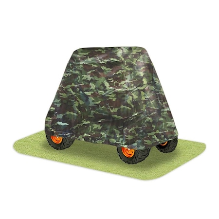 Pyle Pyle Universal UTV Vehicle Protective Cover - Waterproof Dust and Weather Protection, Fits up to 110" PCVUTV13